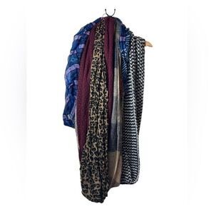 Infinity scarves scarf lot of 6